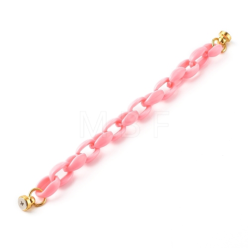 Acrylic Cable Chain Phone Case Chain HJEW-JM00494-03-1