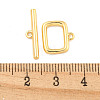 Brass Toggle Clasps KK-A223-19G-6