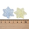 Transparent Crackle Acrylic Beads OACR-B031-05-3