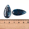 Natural Dragon Veins Agate Pendants G-N0325-16E-3