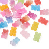 160Pcs 16 Style Opaque Flatback Resin Cabochons RESI-TA0001-34-5