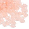 Frosted Transparent Acrylic Beads X1-OACR-P029-20B-02-2