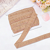 12.5M Burlap Ribbon AJEW-GF0014-55B-7