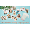 Fashewelry 90 Sheets 9 Styles Earring Display Cards CDIS-FW0001-06-17