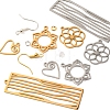 DIY Filigree Earring Making Kit DIY-YW0006-25-3