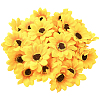 30Pcs Cloth Artificial Sunflower DIY-SP0005-97-1
