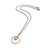 Pendant Necklaces NJEW-JN02718-2