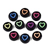 Opaque Acrylic Beads AC-N167-02-M02-2