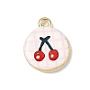 Printed Alloy Pendants ENAM-F160-03B-G-1
