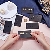 12Pcs 10-Hole Acrylic Earring Display Cards EDIS-OC0001-10B-3
