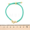 Adjustable Nylon Cord Bracelets BJEW-C096-01G-12-5