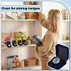 Flocking Plastic Badge Storage Box LS-CON-WH0105-04A-7