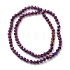 Electroplate Glass Beads Strands LS-EGLA-K015-09E-2