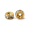 Brass Rhinestone Spacer Beads RB-A014-Z5mm-01C-3