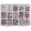 Tibetan Silver Anchor & Helm Pendants TIBEP-PH0004-15AS-WH-1