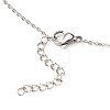 304 Stainless Steel Pendant Necklaces NJEW-JN03127-01-3