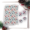 Christmas Theme Ceramics Clay Water Transfer Paper PW-WG0E3B4-01-1