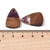 Resin & Wood Pendants WOOD-S061-02I-3