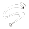 201 Stainless Steel Cable Chain Necklaces NJEW-L124-015P-2