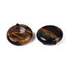 Natural Tiger Eye Thumb Worry Stone G-Q602-12A-2
