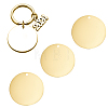 50Pcs Brass Stamping Blank Tag Pendants KK-WR0001-21-5