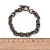 304 Stainless Steel Cable Chains Bracelets for Women Men BJEW-P376-02AB-5