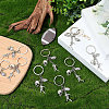 20Pcs Sports Alloy Keychains KEYC-SC00038-4
