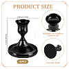 18Pcs Aluminium & Iron Candle Holders AJEW-WA0004-85B-2