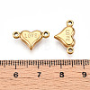 304 Stainless Steel Connector Charms STAS-N109-70G-3
