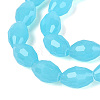 Imitation Jade Glass Beads Strands GLAA-N071-01A-B04-3