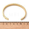 304 Stainless Steel Cuff Bangles for Women Men BJEW-H644-05G-5