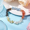 Gemini Guardian Gemstone Stretch Bracelets BJEW-JB11108-05-2