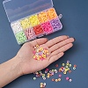 1500Pcs 10 Colors Light Colors Handmade Polymer Clay Beads CLAY-YW0001-37A-6
