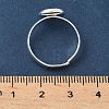 Adjustable Brass Pad Ring Setting KK-K414-08S-3