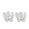 Brass Micro Pave Cubic Zirconia Beads KK-C155-02S-01-1