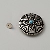 Zinc Alloy Buttons BUTT-WH0030-01B-1