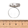 304 Stainless Steel Adjustable Finger Ring RJEW-H244-02P-5