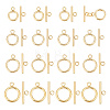 ARRICRAFT 20Pcs 4 Colors 304 Stainless Steel Toggle Clasps STAS-AR0001-71-1