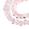 Transparent Glass Beads Strands GLAA-N018-4mm-08-3