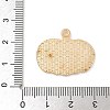 Thanksgiving Day Alloy Pendants LS-ENAM-R007-01G-09-3
