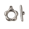 Non-Tarnish 304 Stainless Steel Toggle Clasps X-STAS-Q324-16P-1
