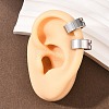 201 Stainless Steel Cuff Earrings EJEW-T056-01P-05-3
