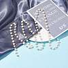 Handmade Natural Freshwater Pearl Beaded Chains AJEW-JB01088-01-2