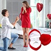 Valentine's Day Velvet Ring Storage Boxes AJEW-CL0004-89B-6