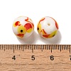 Handmade Lampwork Beads Strands LAMP-G162-08A-04-3