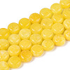 Dyed Natural White Jade Beads Strands G-T143-16K-4