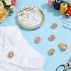 6Pcs Alloy Rhinestone Cufflinks FIND-NB0007-41A-4