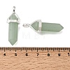 Natural Green Aventurine Pendants G-H360-01S-10-3