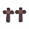 Natural Wood Cabochons X-WOOD-R266-01-2