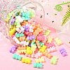 360Pcs 9 Colors Opaque Acrylic Beads SACR-CJ0001-19-5